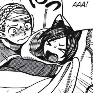 😋 Marcille Donato and Izutsumi Dungeon Meshi AAA! telegram sticker