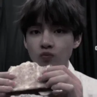 🍒 personne, manger, nourriture, homme, sandwich whatsapp sticker