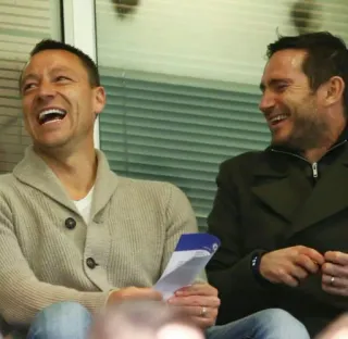 😂 John Terry, Frank Lampard футбол, спорт, смех, мужчины telegram sticker