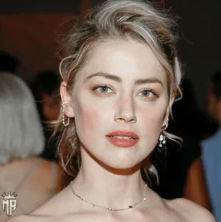 💋 Amber Heard актриса, знаменитость, портрет, женщина, человек telegram sticker