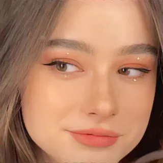 🐣 Frau, Make-up, Gesicht, Porträt, Schönheit, Augen, Mädchen telegram sticker