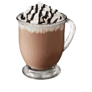 🍧 Chocolate caliente, Chocolate, Bebida, Bebida, Postre, Dulce telegram sticker