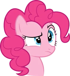 😳 Pinkie Pie My Little Pony Пони, Пинки Пай, Мультфильм, ТВ-шоу, Анимация telegram sticker