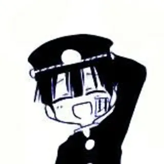 🫐 Hanako-kun Toilet-bound Hanako-kun Anime, Manga, Hanako-kun, Hanako-kun - I sette misteri del club del bagno, Personaggio, Uniforme scolastica, Studente telegram sticker