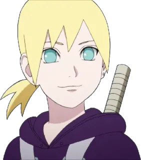 🙂 Yamanaka Inojin Boruto: Naruto Next Generations Аниме, Манга, Ниндзя, Персонаж, Блондин, Иноджин, Яманака telegram sticker