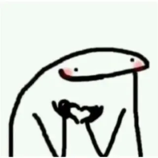 ❤️ heart, love, cute, sticker, flork telegram sticker