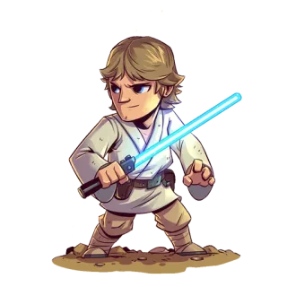 Star Wars Laufman telegram stickers