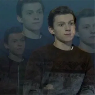 😵‍💫 Tom Holland Tom Holland, Schauspieler, Promi, Meme telegram sticker