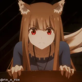 👀 Holo Spice and Wolf whatsapp sticker