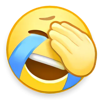 🦇 facepalm emoji emojis whatsapp sticker