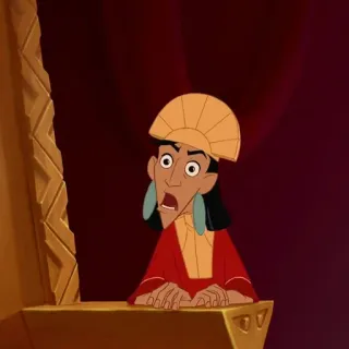 🍂 Kuzco The Emperor's New Groove Kuzco, El emperador y sus locuras, Disney, Dibujos animados, Personaje telegram sticker