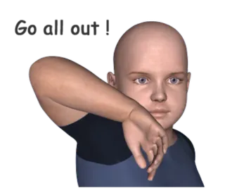Surrealism Man @tikelku whatsapp stickers