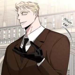 🗡 Nhún vai 애니메이션, 정장, 장갑, 격식, 만화 telegram sticker