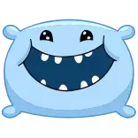 Подушка | @Premium_Emojis_Telegram whatsapp stickers