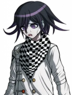 🙁 Kokichi Oma Anime, Mangá, Medo, Nervoso, Kokichi, Danganronpa, Suor telegram sticker