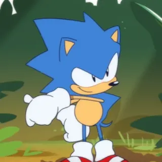 Sonic x Mails Prower telegram stickers