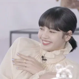 🍸 Lisa pessoa, mulher, celebridade, cantora, asiática, K-pop, Lisa whatsapp sticker