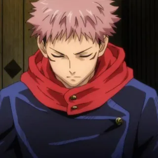🍂 Yuji Itadori Jujutsu Kaisen Anime, Manga, Charakter, Yuji Itadori, Jujutsu Kaisen whatsapp sticker