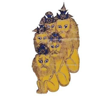 Souffrant mittelalter telegram stickers