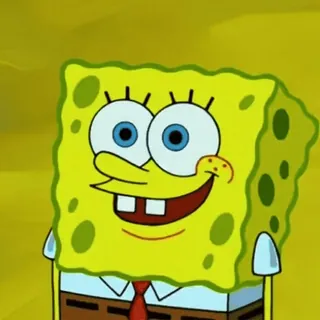🌈 Spongebob cartoon, Spongebob Squarepants, Nickelodeon, comedy, animation whatsapp sticker