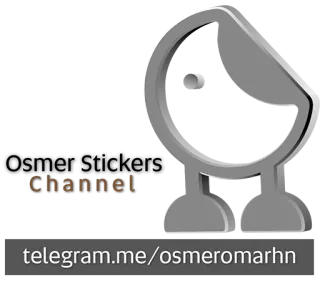 🆔 Channel telegram.me/osmeromarhn telegram, channel, social media, sticker telegram sticker