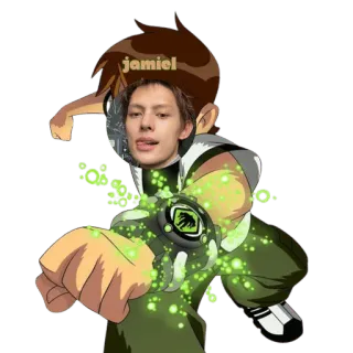 🌟 Ben Tennyson Ben 10 jamiel telegram sticker