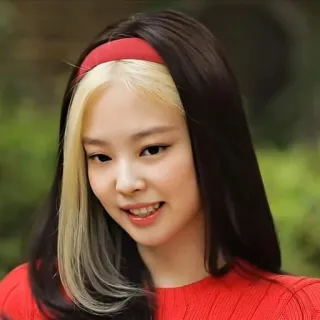 🥟 Jennie K-pop, cantor, Jennie, Blackpink, celebridade whatsapp sticker