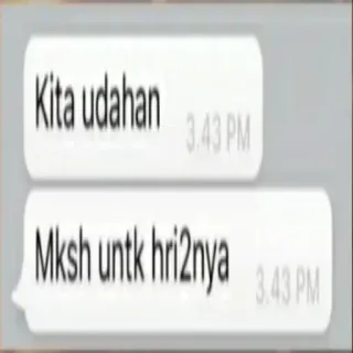 🔥 Kita udahan
Mksh untk hri2nya whatsapp sticker