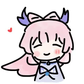 🧼 Sangonomiya Kokomi Genshin Impact Anime, Chibi, Genshin Impact, Kokomi, Süß, Videospiel telegram sticker