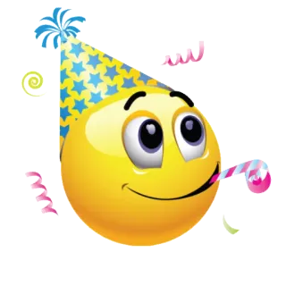 🎉 Emoji, Party, Geburtstag, Feier, Hut, Spaß telegram sticker