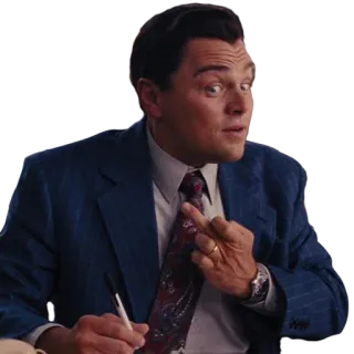 🖕 средний палец, оскорбительный, жест, Леонардо ДиКаприо telegram sticker