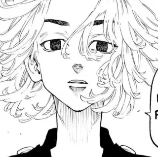 😮 Anime, Manga, Charakter, Porträt whatsapp sticker