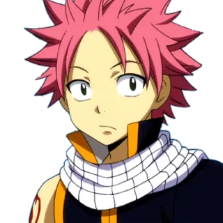 😕 Natsu Dragneel Fairy Tail Anime, Natsu, Dragneel, Fairy Tail, Personagem, Mangá telegram sticker