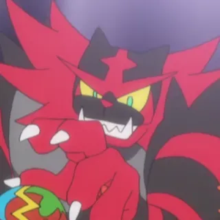 🌝 Incineroar Pokemon pokemon, incineroar, fire type, monster, creature telegram sticker