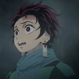 🌊 Tanjiro Kamado Demon Slayer Anime, Demon Slayer, Tanjiro, Kamado, Manga, Personage telegram sticker
