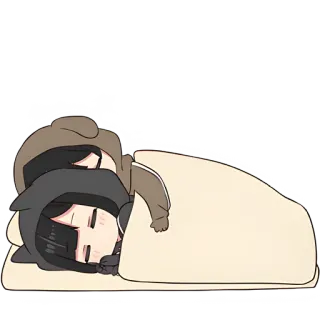 😴 睡眠, 寝る, 可愛い, かわいい, アニメ, 漫画 whatsapp sticker
