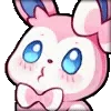 Sylveon. @SociopathsMadness @TgEmodziBot telegram emojis ❤