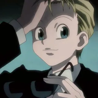 😎 Kalluto Zoldyck Hunter x Hunter Anime, Junge, Brille, Zoldyck telegram sticker