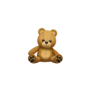 🧸 Teddybär, Spielzeug, Plüsch, Tier, Bär telegram sticker