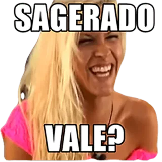 😂 SAGERADO
VALE? kobieta, wyraz, śmiech, blondynka, tekst, fraza telegram sticker