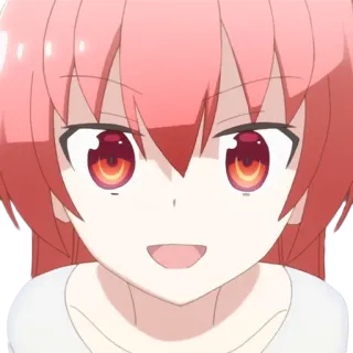 😃 Tsukasa Yuzaki TONIKAWA: Over the Moon for You Anime, Tsukasa Yuzaki, Tonikawa, Em là của anh đêm nay, Dễ thương, Cô gái telegram sticker