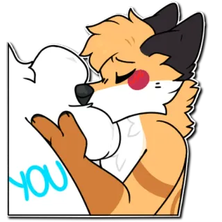 🍆 YOU telegram sticker