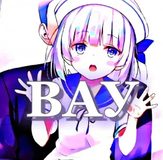 😱 BAY Anime, Manga, Kreskówka, Dziewczyna telegram sticker