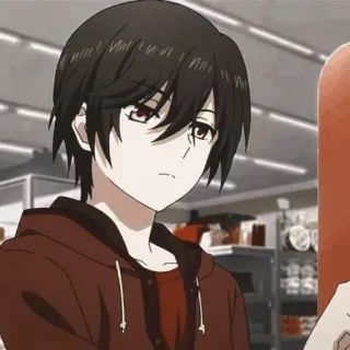 🖇 Yu Otosaka Charlotte anime, charlotte, yu otosaka, supernatural abilities, student telegram sticker