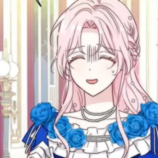 🍭 อนิเมะ, มังงะ, ผมสีชมพู, น่ารัก, ผู้หญิง, ภาพประกอบ, การ์ตูน, ผู้หญิง telegram sticker