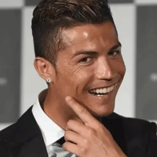 🖤 Cristiano Ronaldo 足球, 运动员, 足球, 罗纳尔多, 体育 telegram sticker