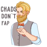 NoFap @cryptostickers telegram stickers