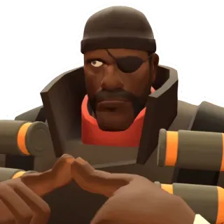 😣 Demoman Team Fortress 2 Demoman, Team Fortress 2, Video game, Personagem telegram sticker
