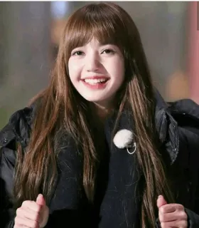 🌼 Lisa Lisa, Blackpink, K-pop, Célébrité, Chanteuse, Portrait, Femme telegram sticker
