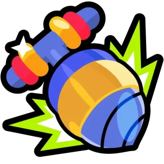 ⚒️ volleyball, smash, sports, ball, impact telegram sticker